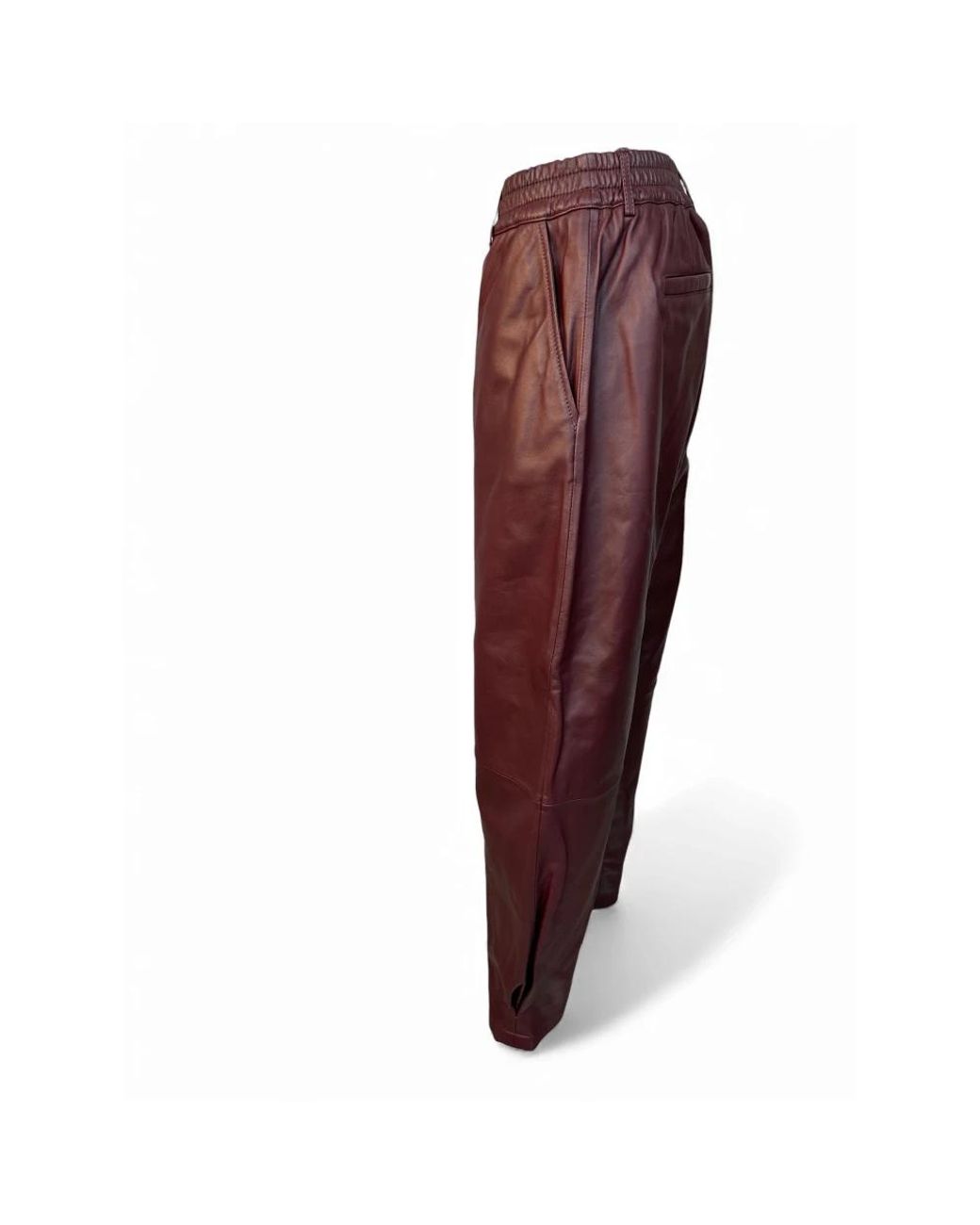 Oakwood Red Leather Trousers