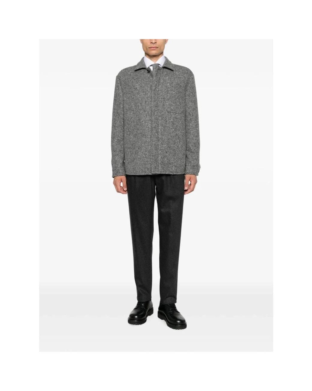 Eleventy Gray Suit Trousers for men