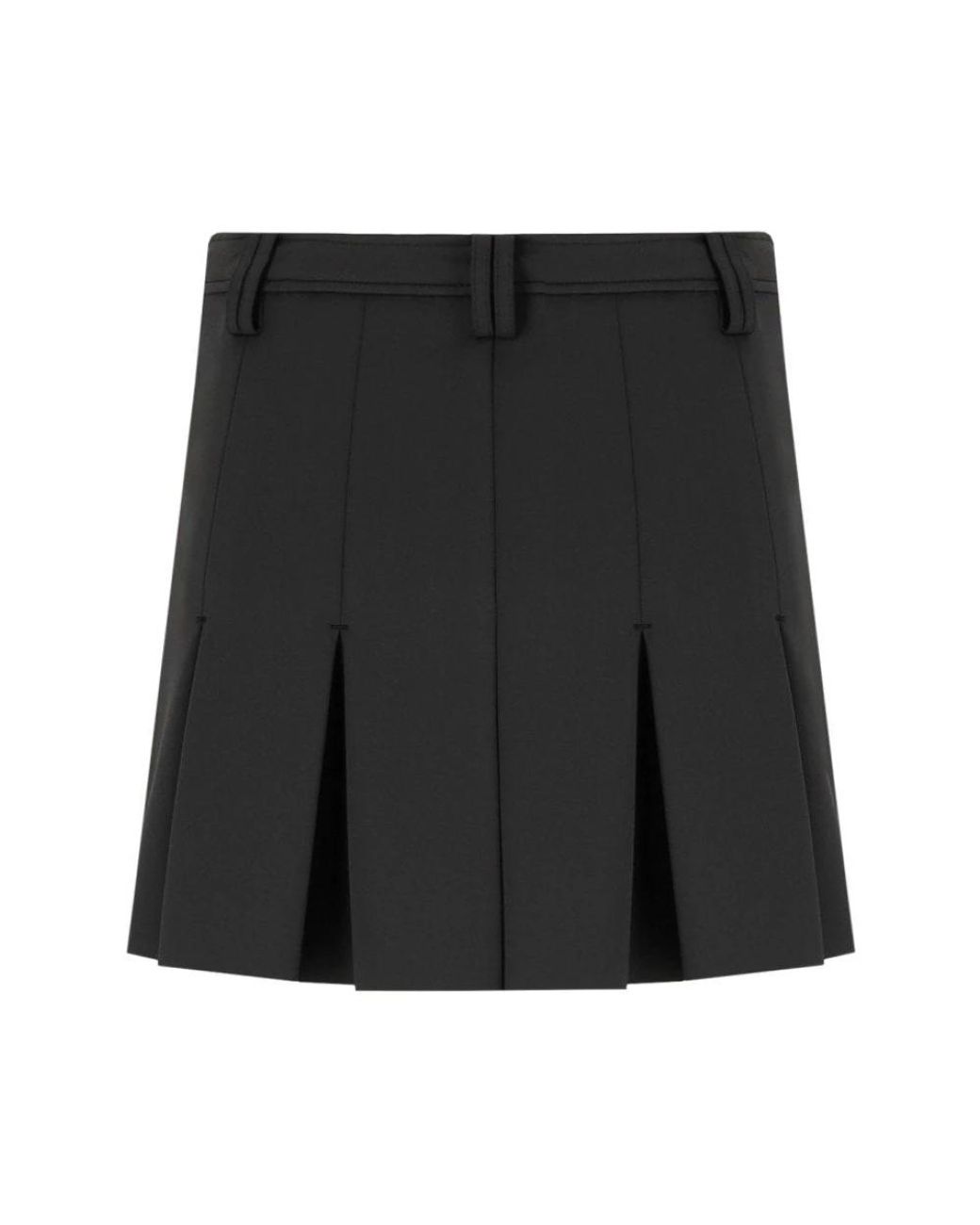 Ganni Black Short Skirts