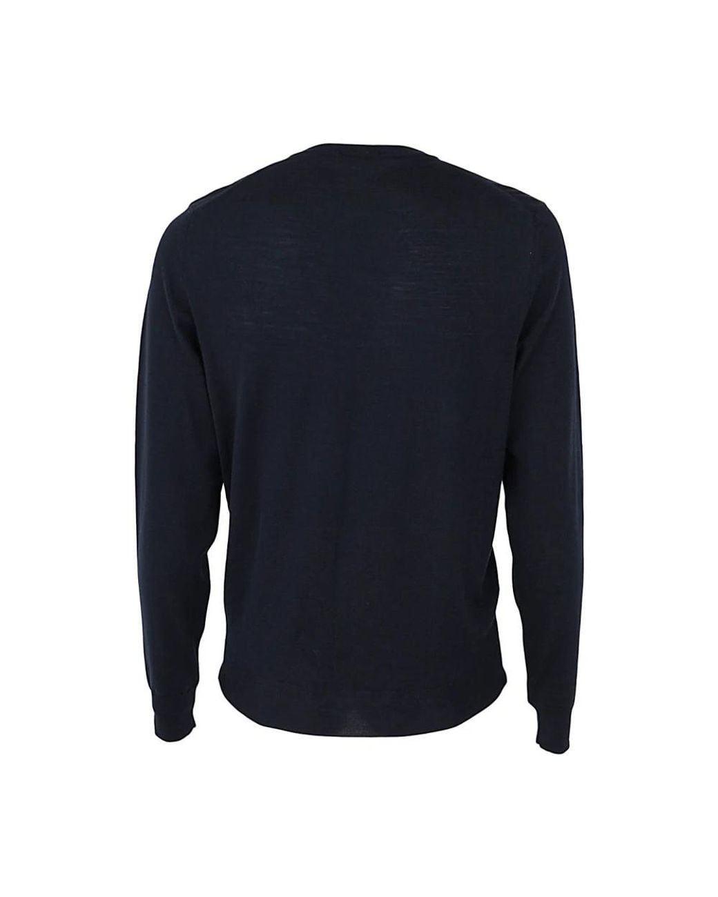 Drumohr Blue V-Neck Knitwear for men