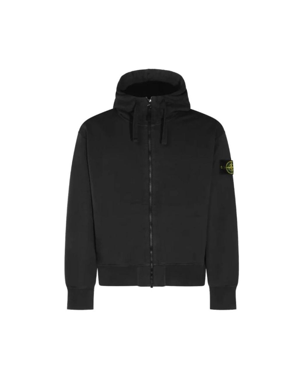 Stone Island Black Zip-Throughs for men