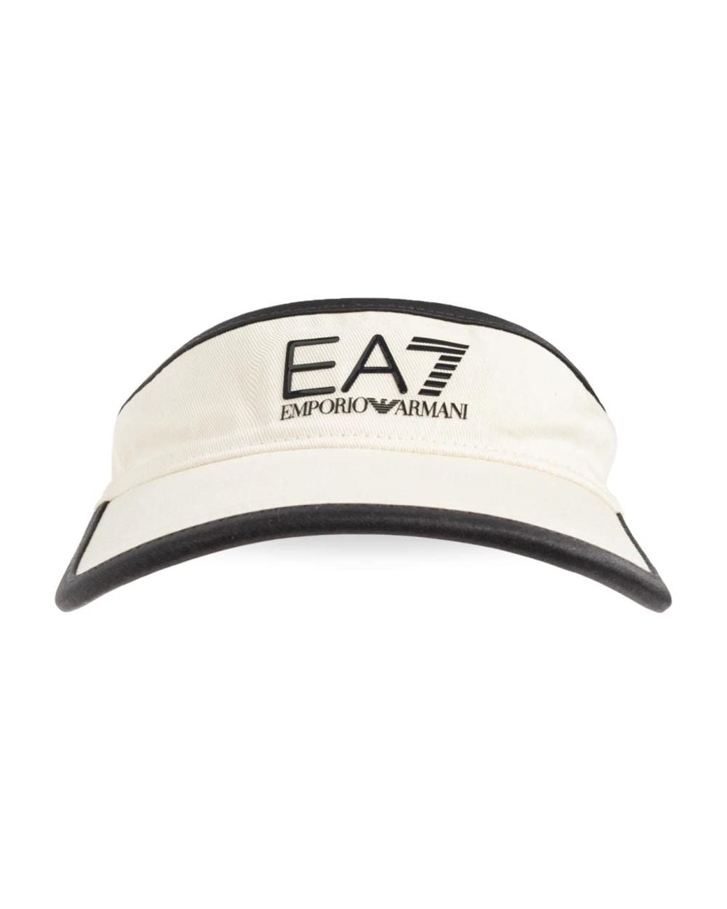 EA7 Accessoires ,Katoen Logo Visor in het Natural