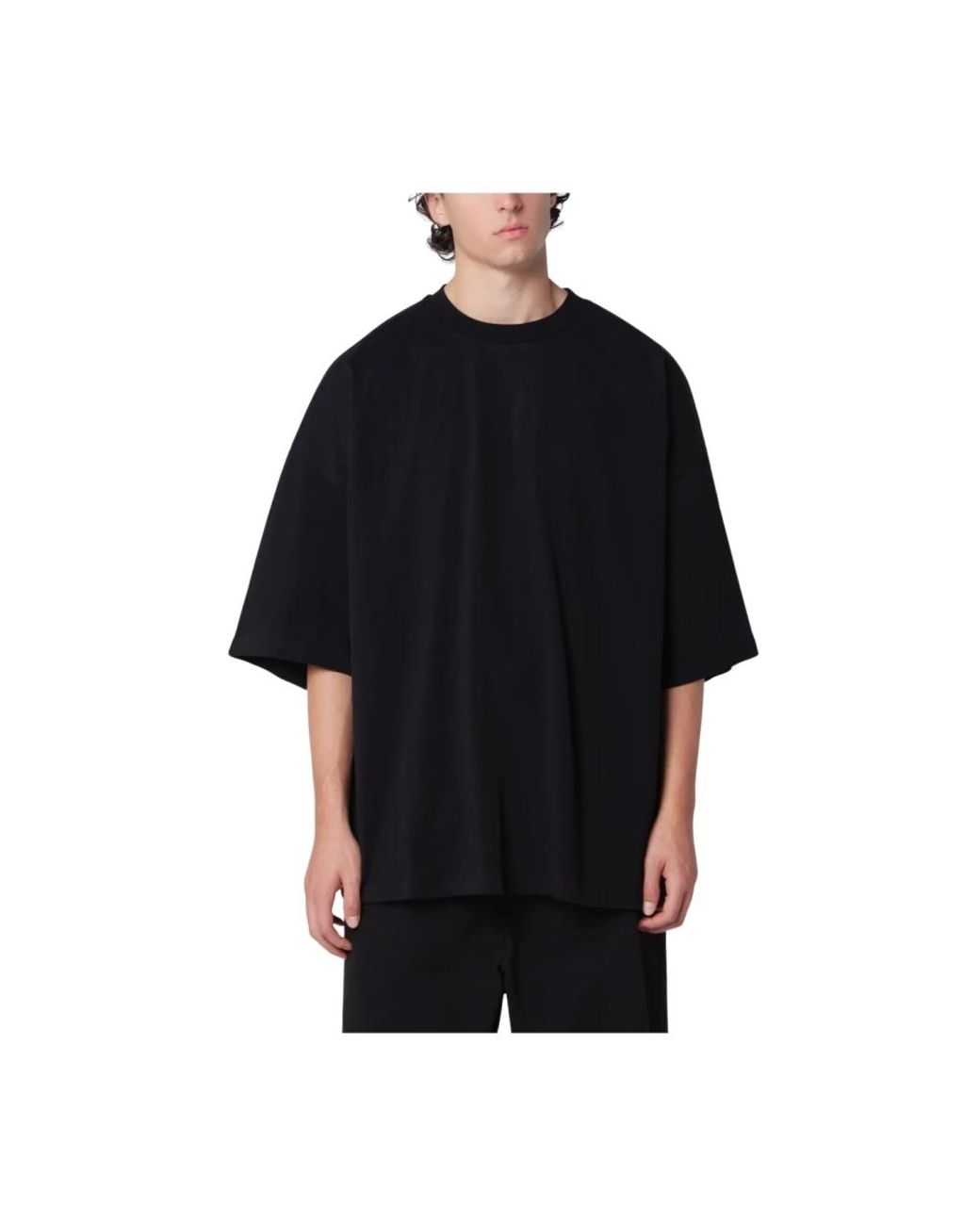 Entire studios Heavy Boxy Tee in het Black voor heren
