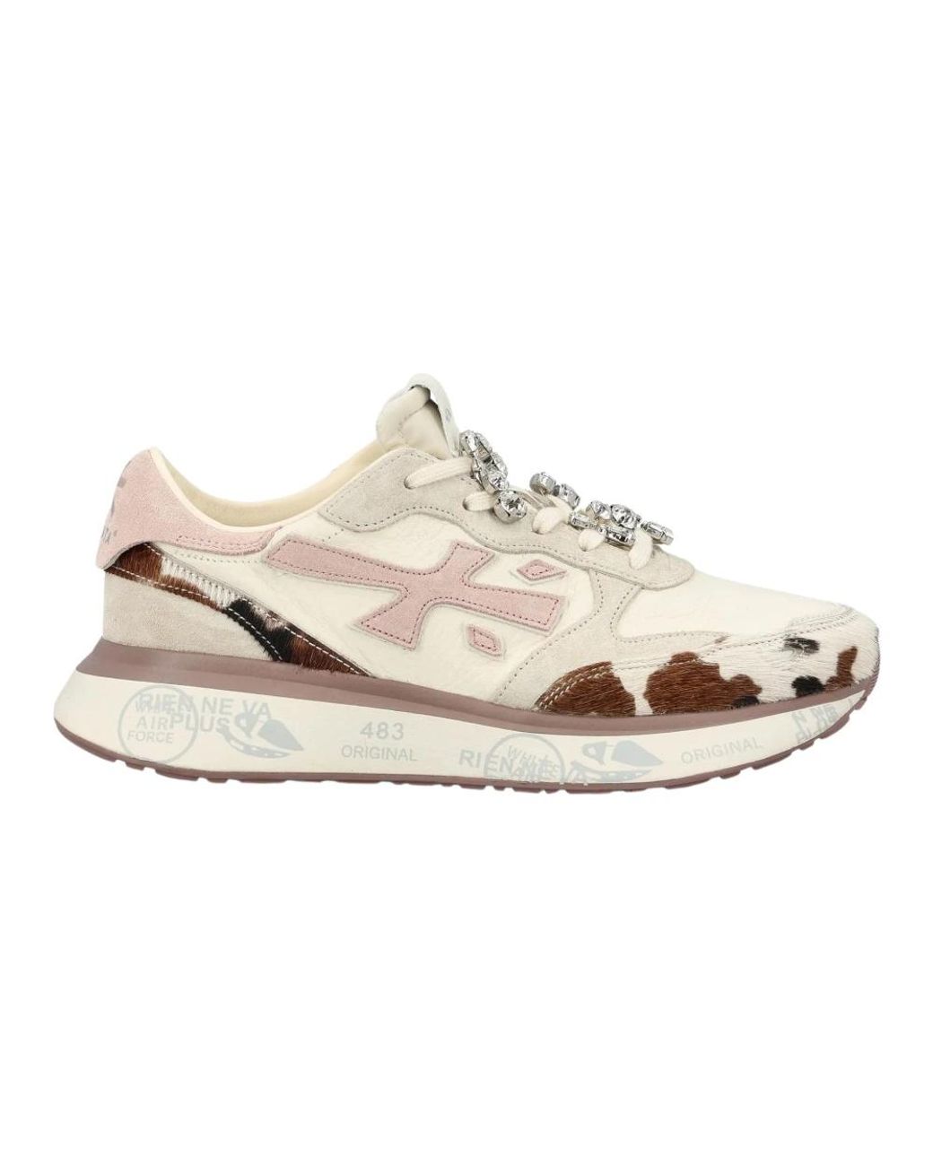 Premiata White X Franz Kraler Lauryn Sneakers