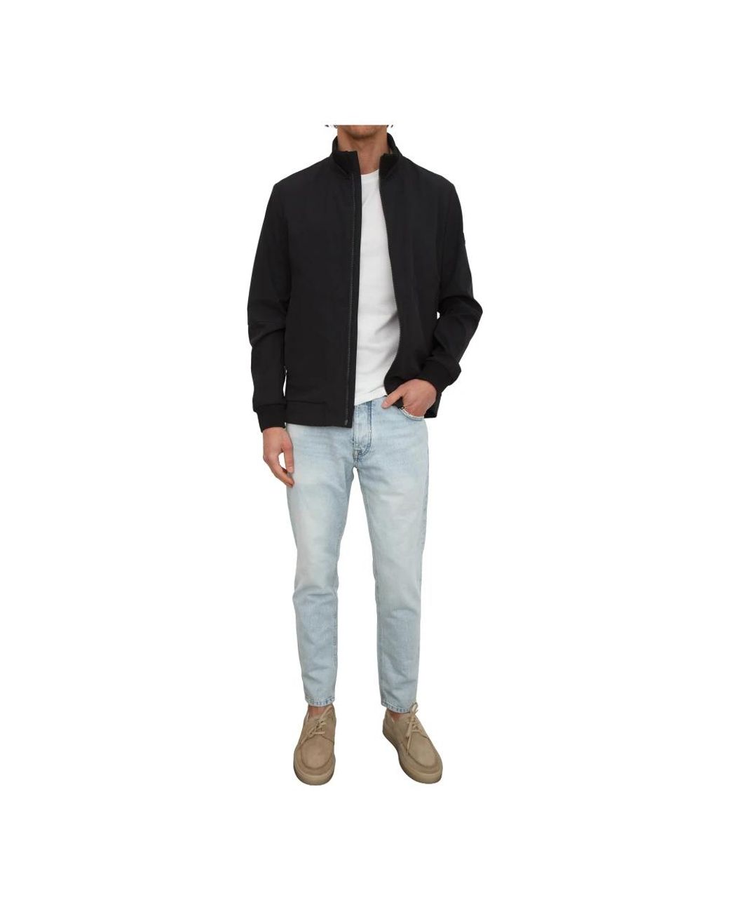 Peuterey Black Light Jackets for men
