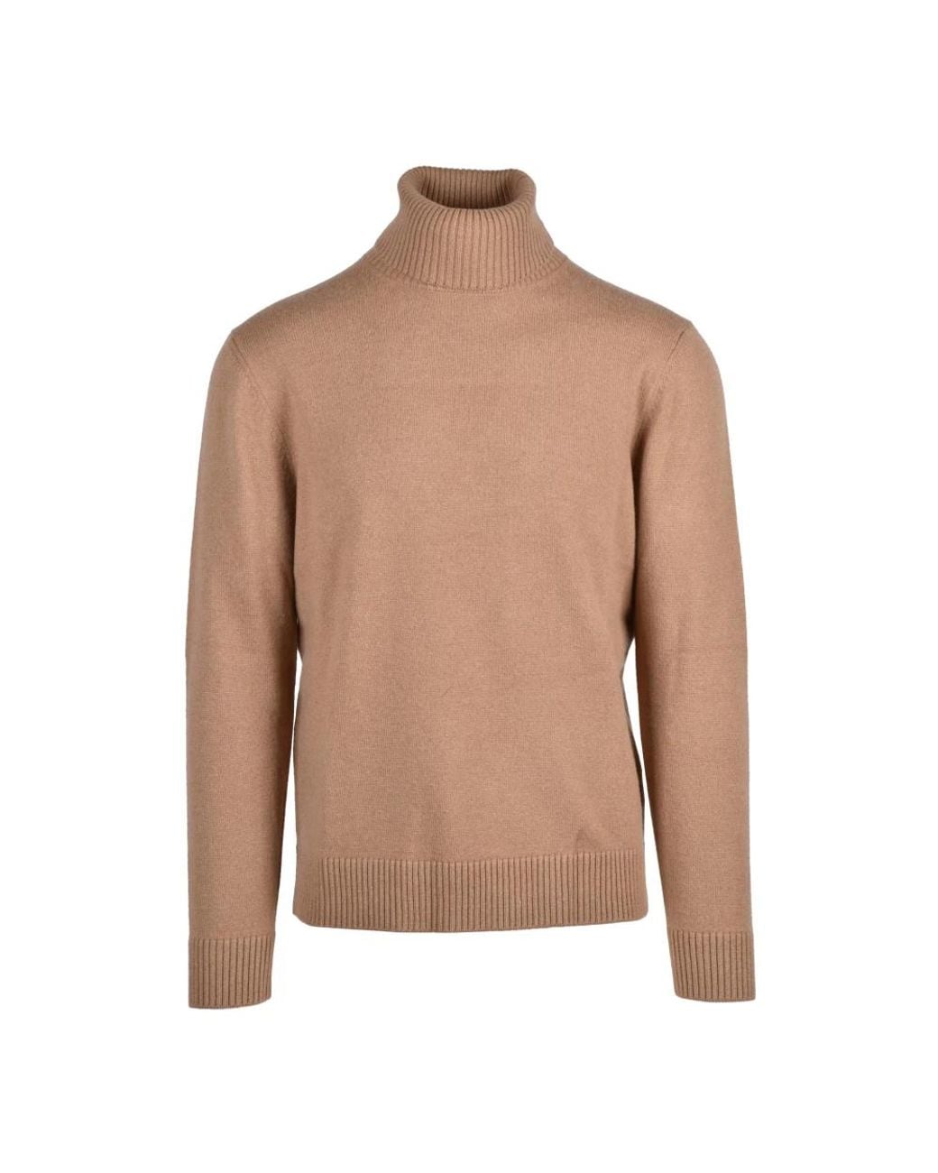 Kangra Brown Turtlenecks for men