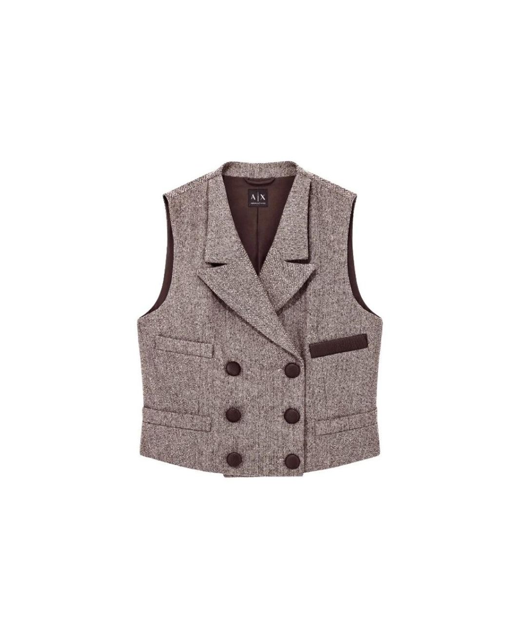 ARMANI EXCHANGE Brown Waistcoats