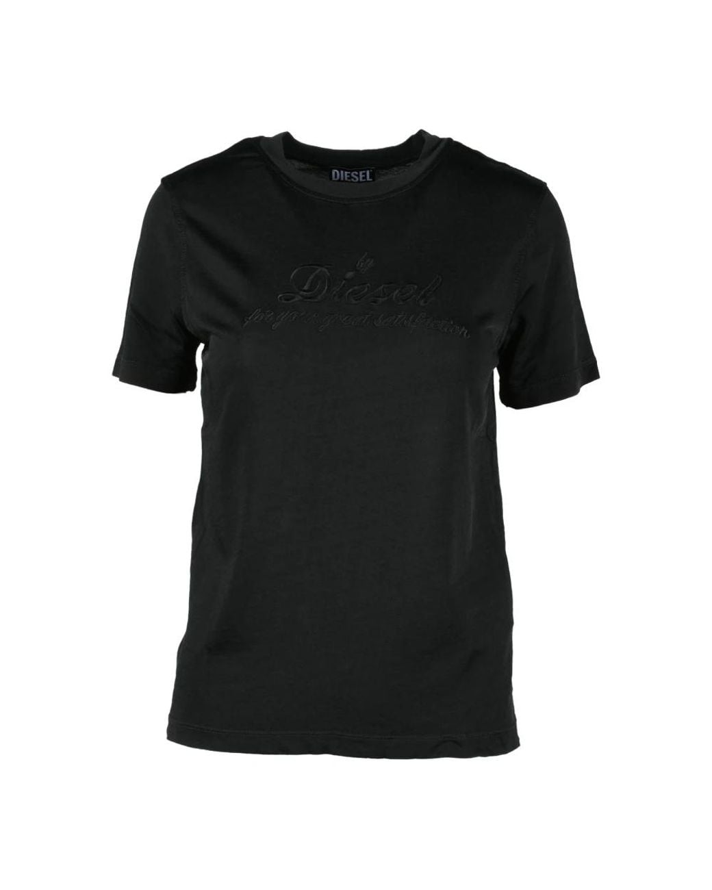 DIESEL Black T-Shirts