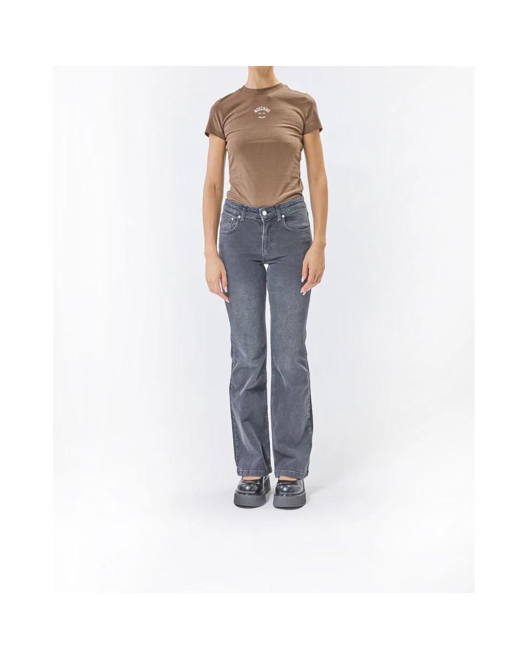 Moschino Blue Boot-Cut Jeans