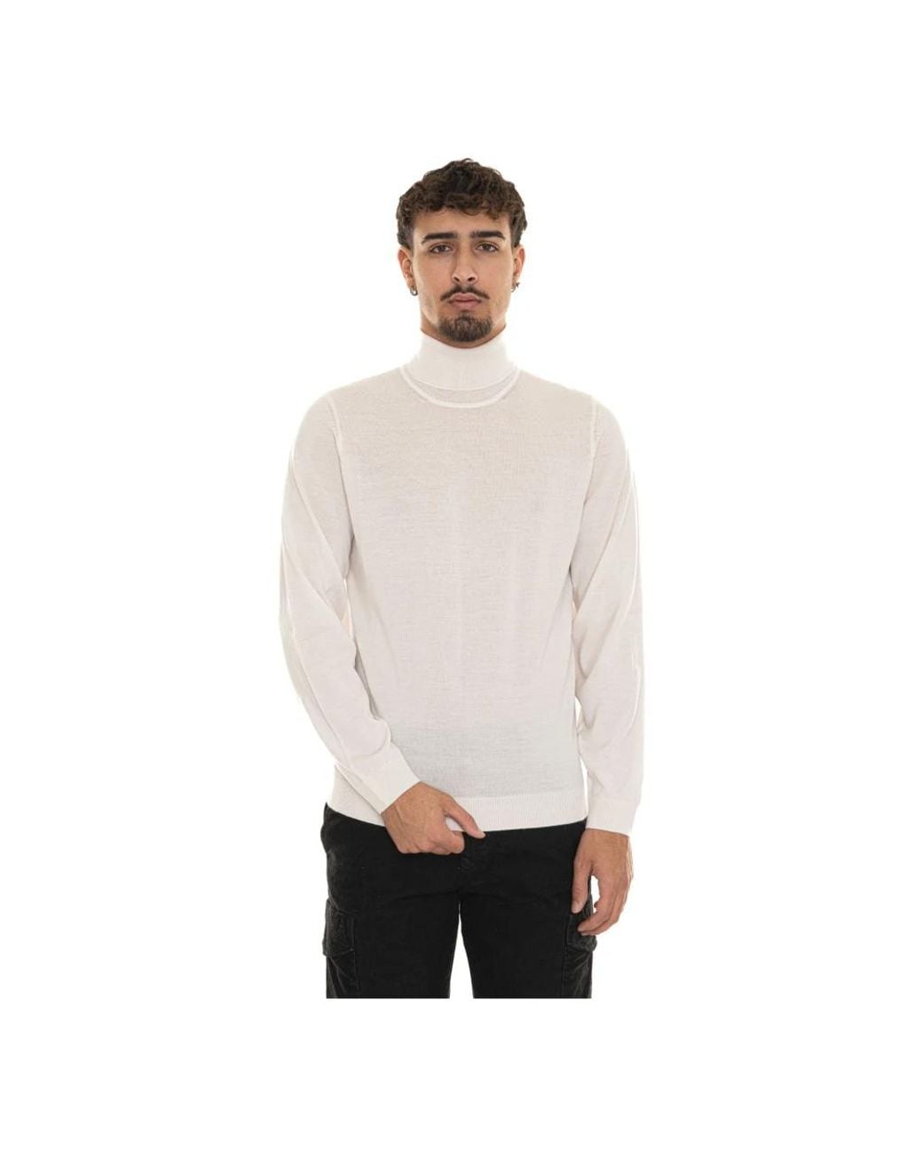 Boss Natural Turtlenecks for men