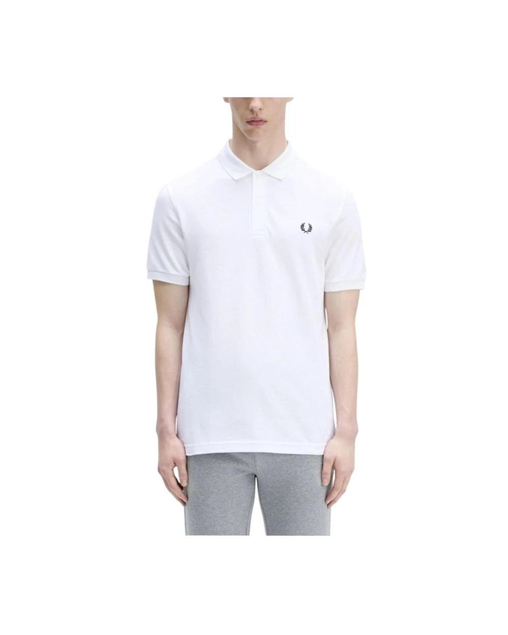 Fred Perry White Polo Shirts for men