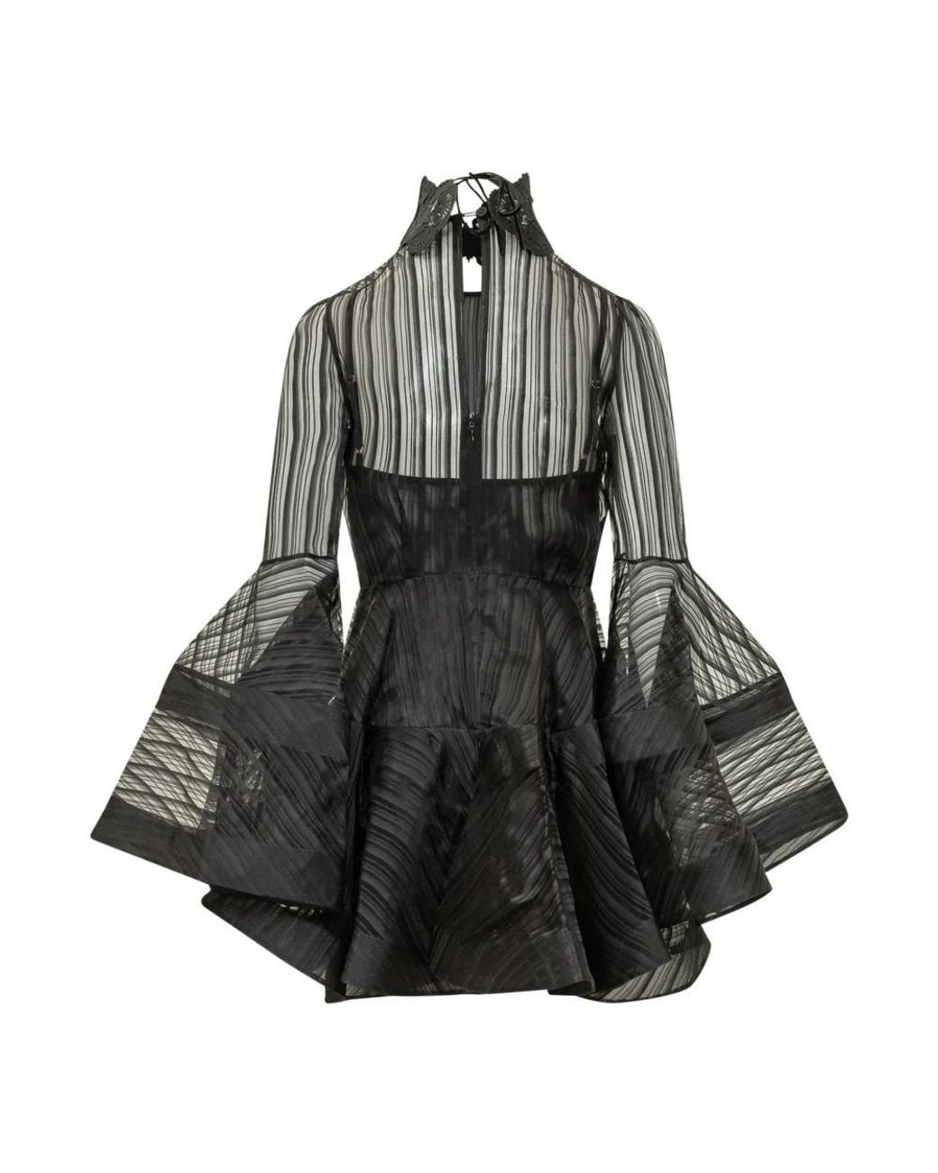 Zimmermann Black Short Dresses