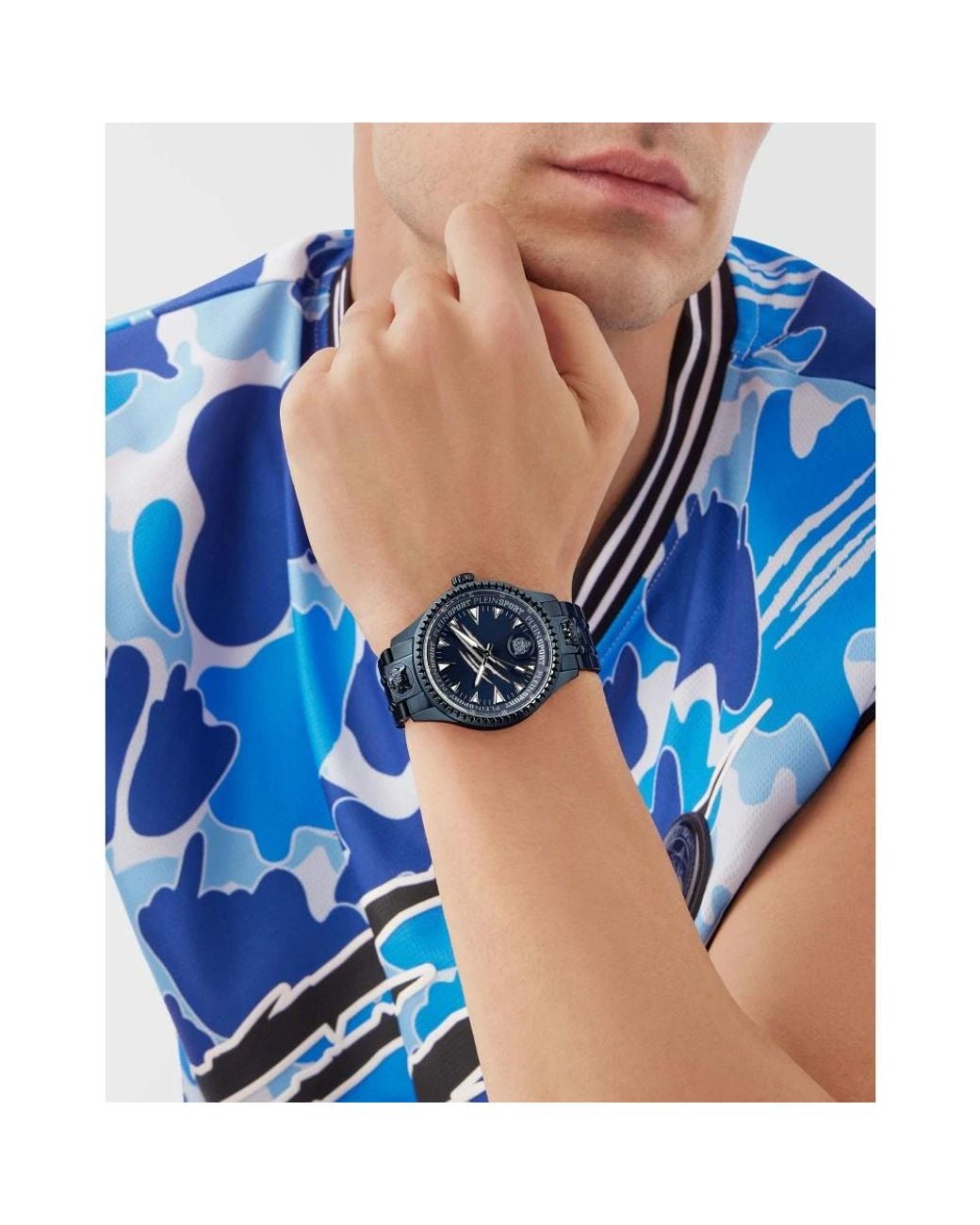 Philipp Plein Blue Watches for men