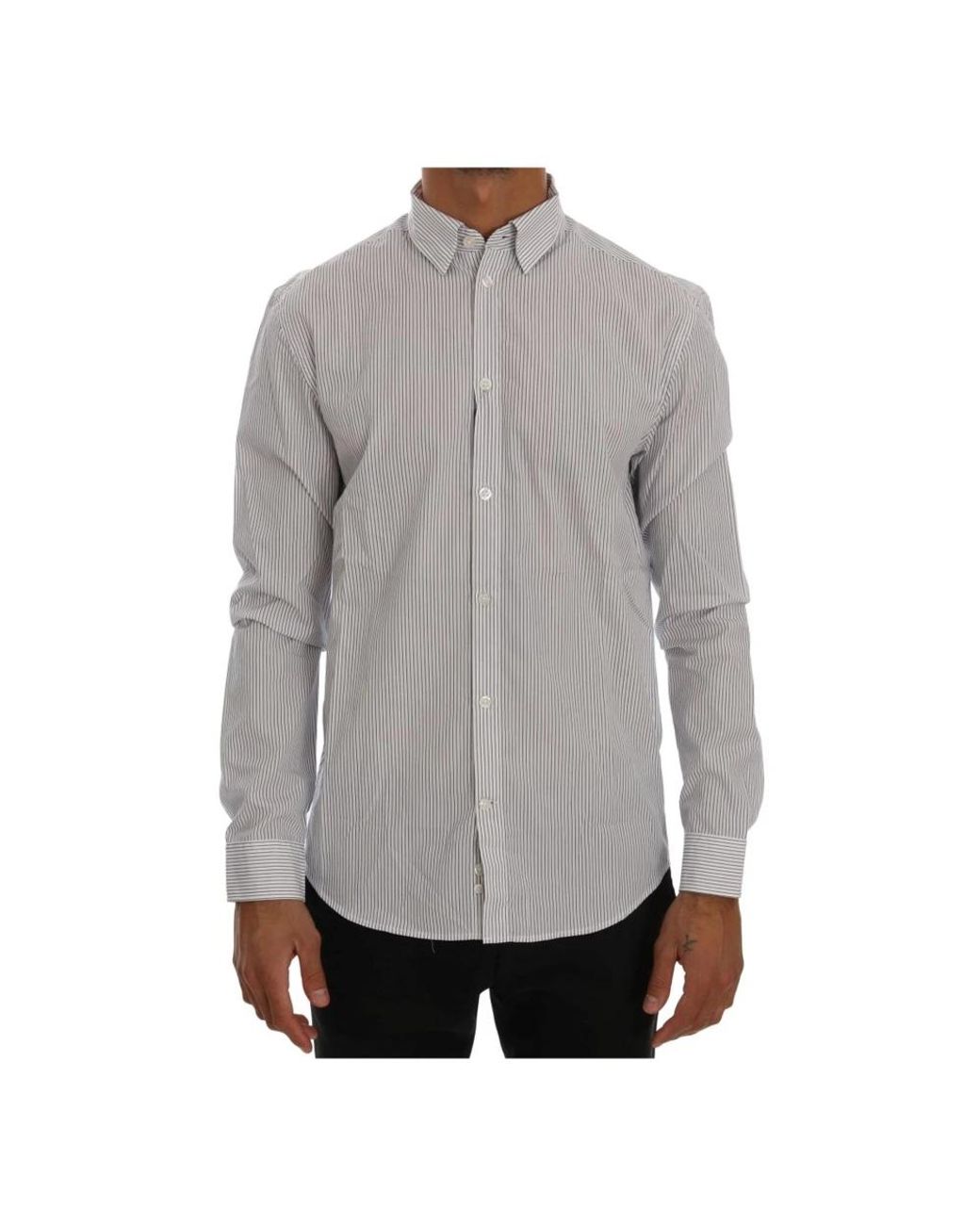 Frankie Morello Gray Casual Shirts for men