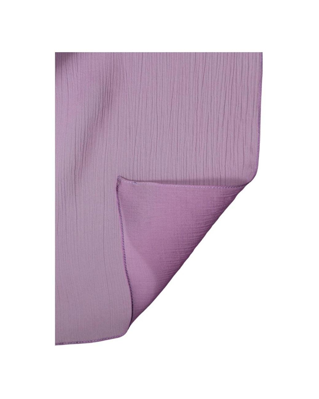 Dolce & Gabbana Purple Silky Scarves