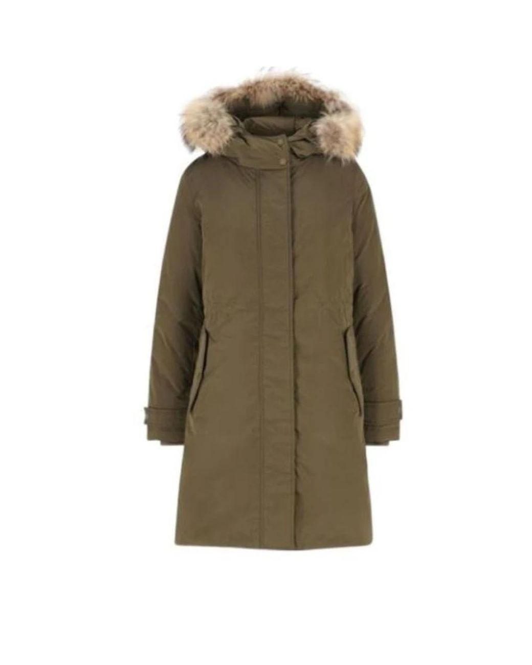 Woolrich Grace Fur Parka in het Brown