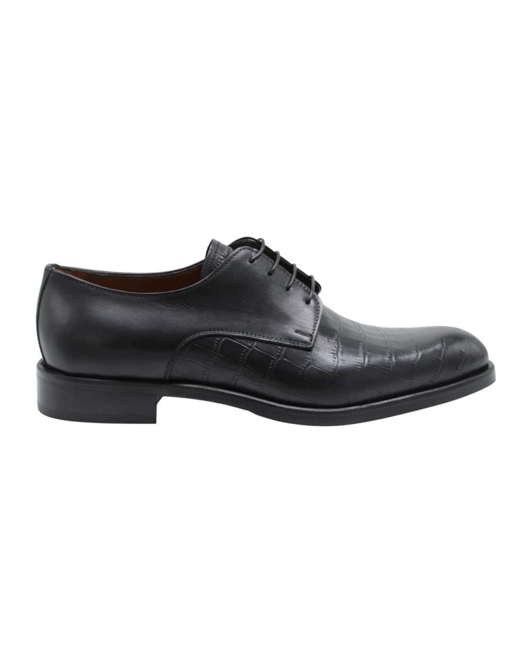 Flécs Black Dress Shoes for men