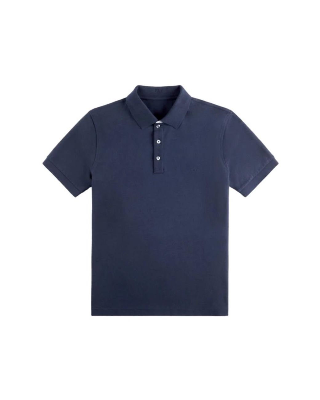 Fay Tops ,Blauw ,Katoen Blauw Slim Fit Polo Shirt in het Blue voor heren