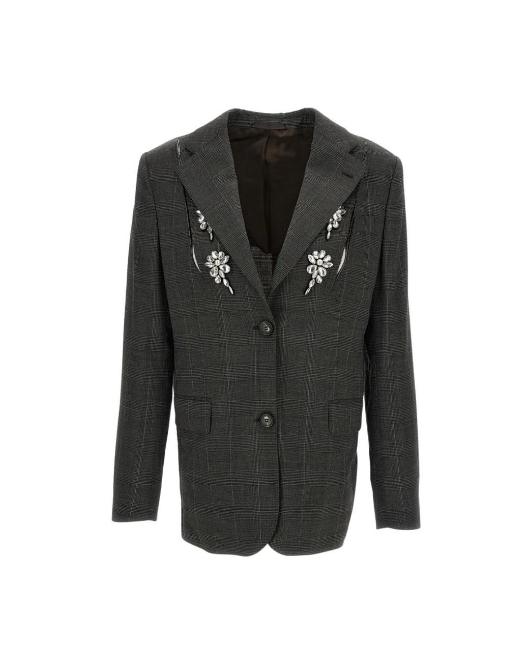 Blazers Simone Rocha en coloris Black
