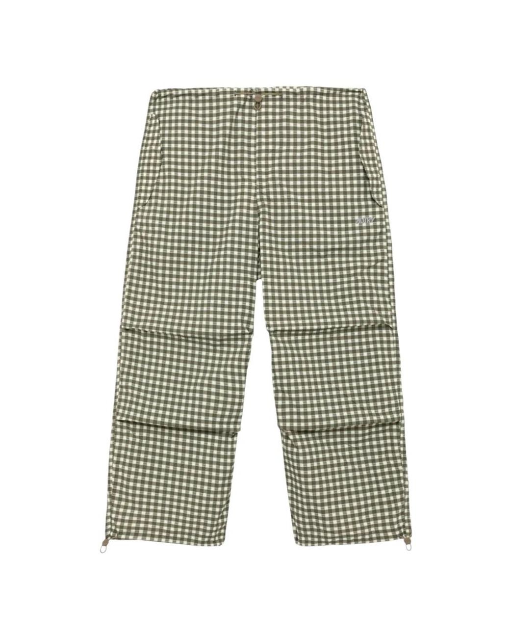 Autry Broeken ,Groen ,Nylon Nylon Parachute Broek Met Elastische Taille in het Green voor heren