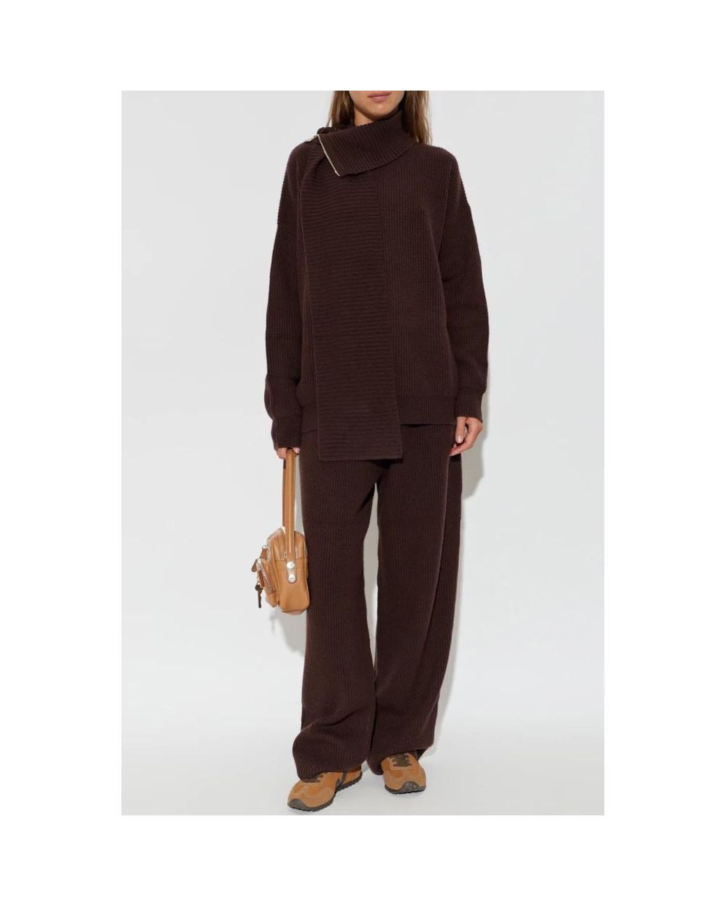 Sportmax Brown Turtlenecks