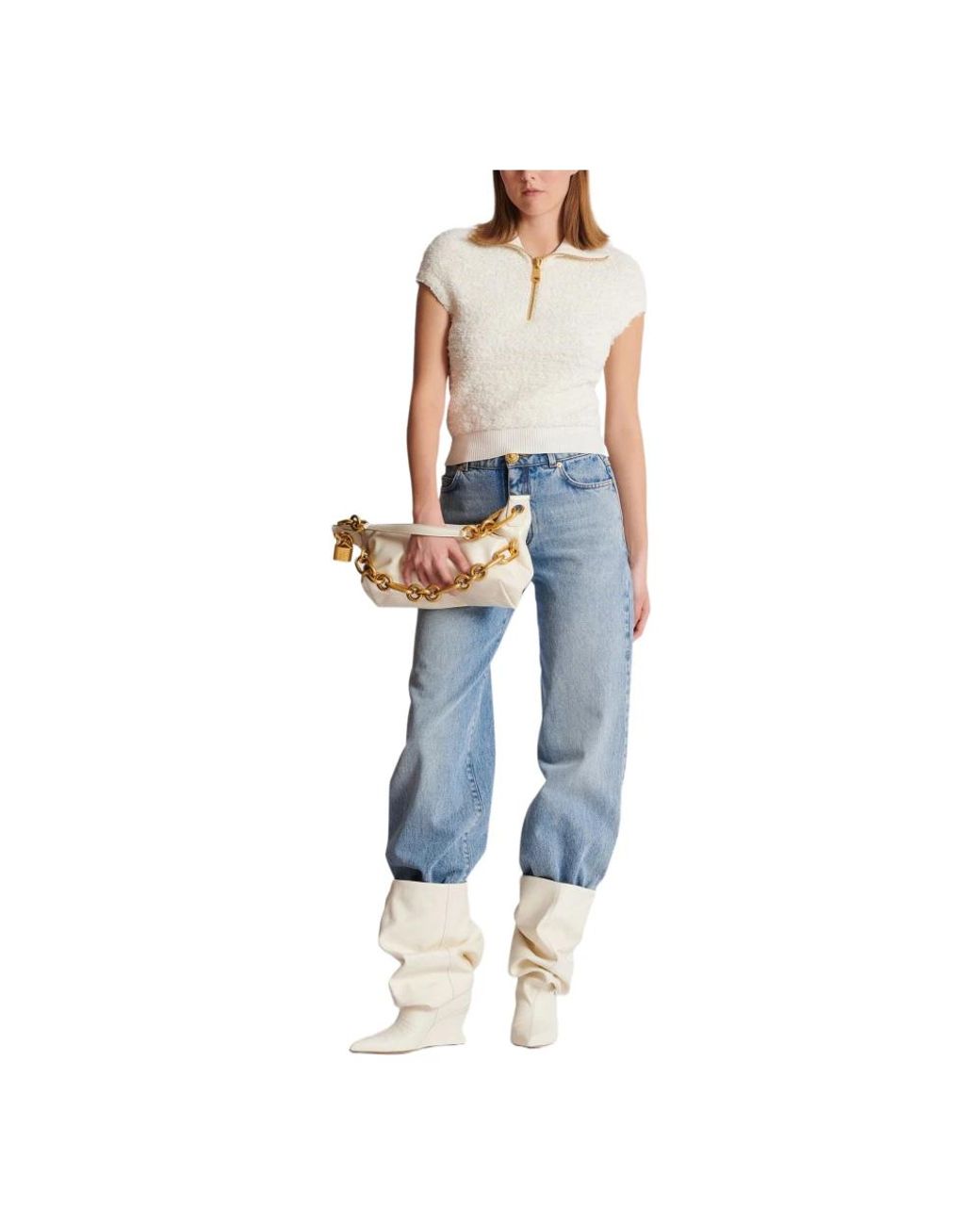 Polo Shirts Balmain de color White