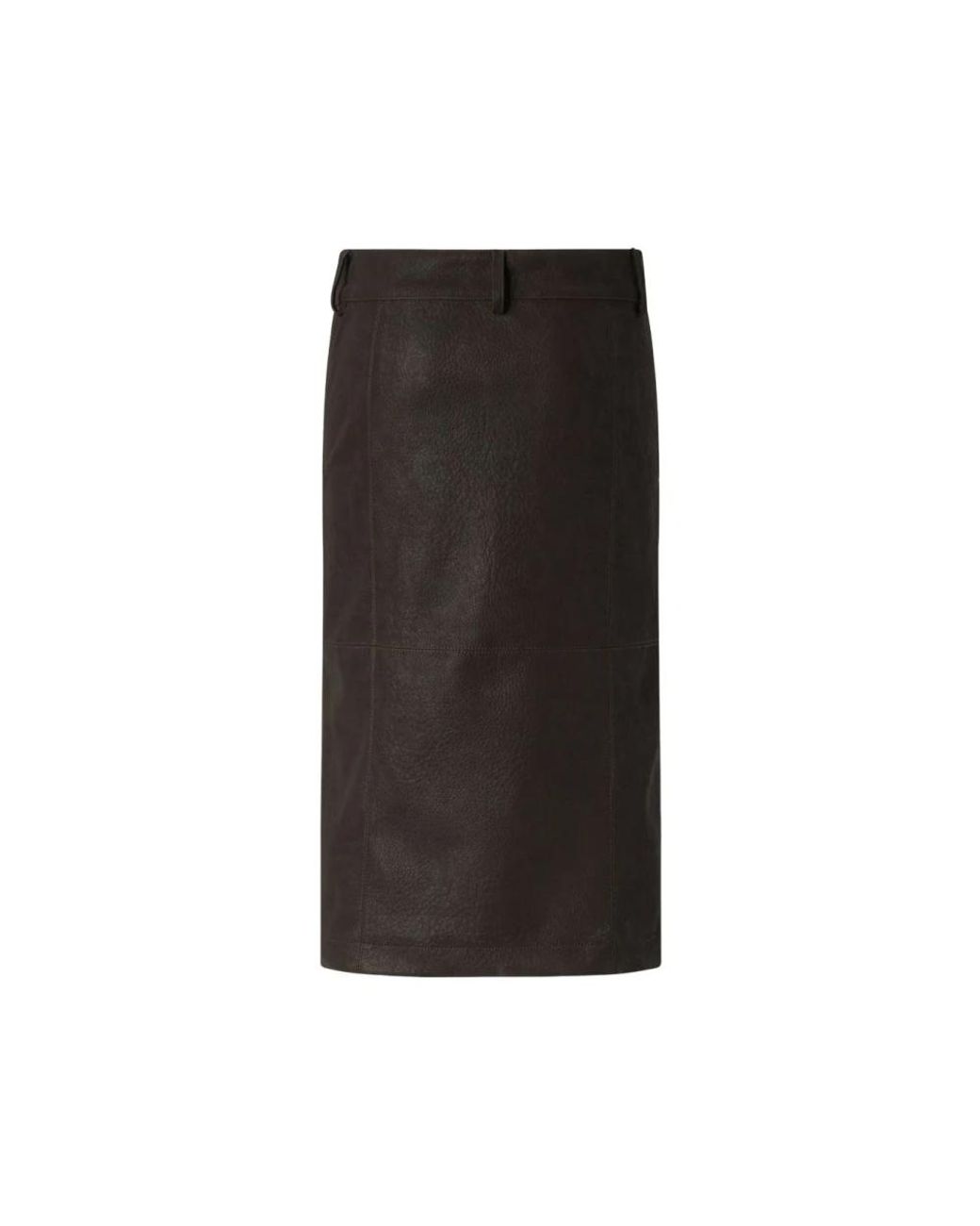 Pinko Black Leather Skirts