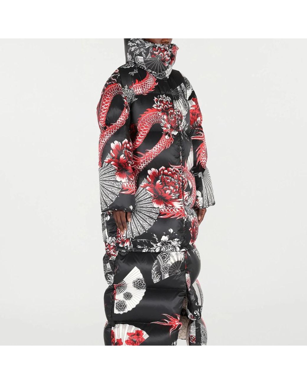 Roberto Cavalli Red Winter Jackets