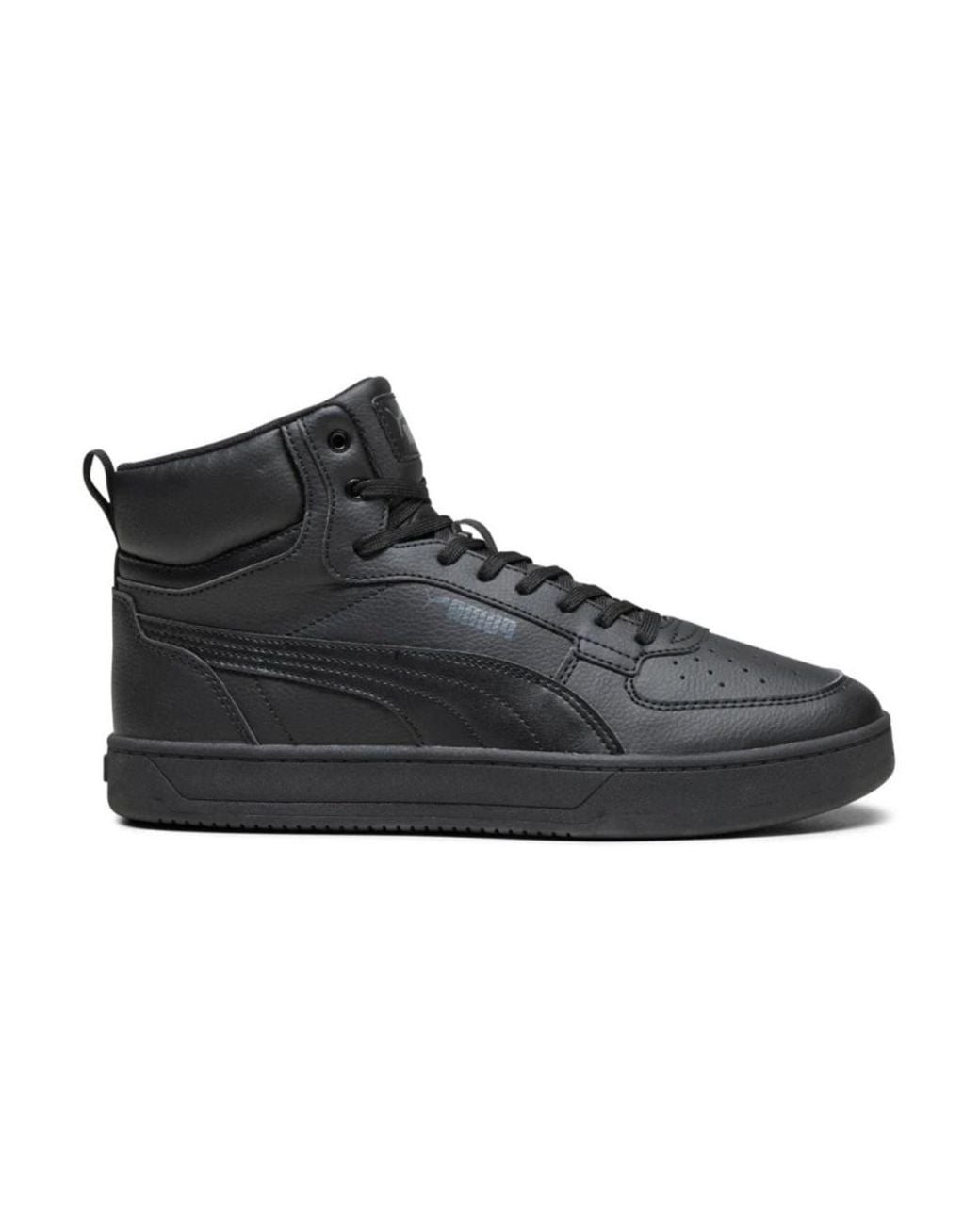 PUMA Black Lace-Up Boots for men