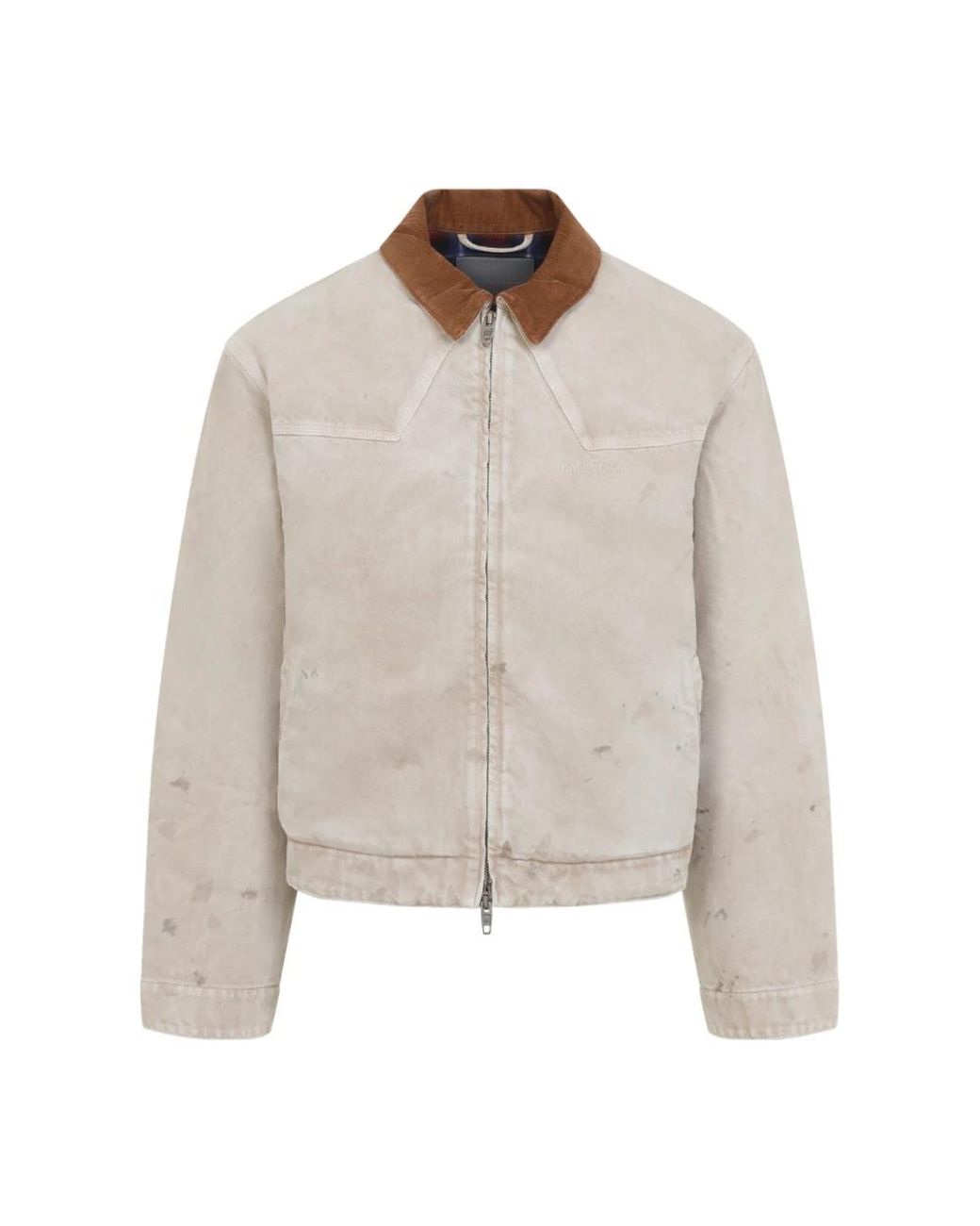 Balenciaga Gray Denim Jackets for men