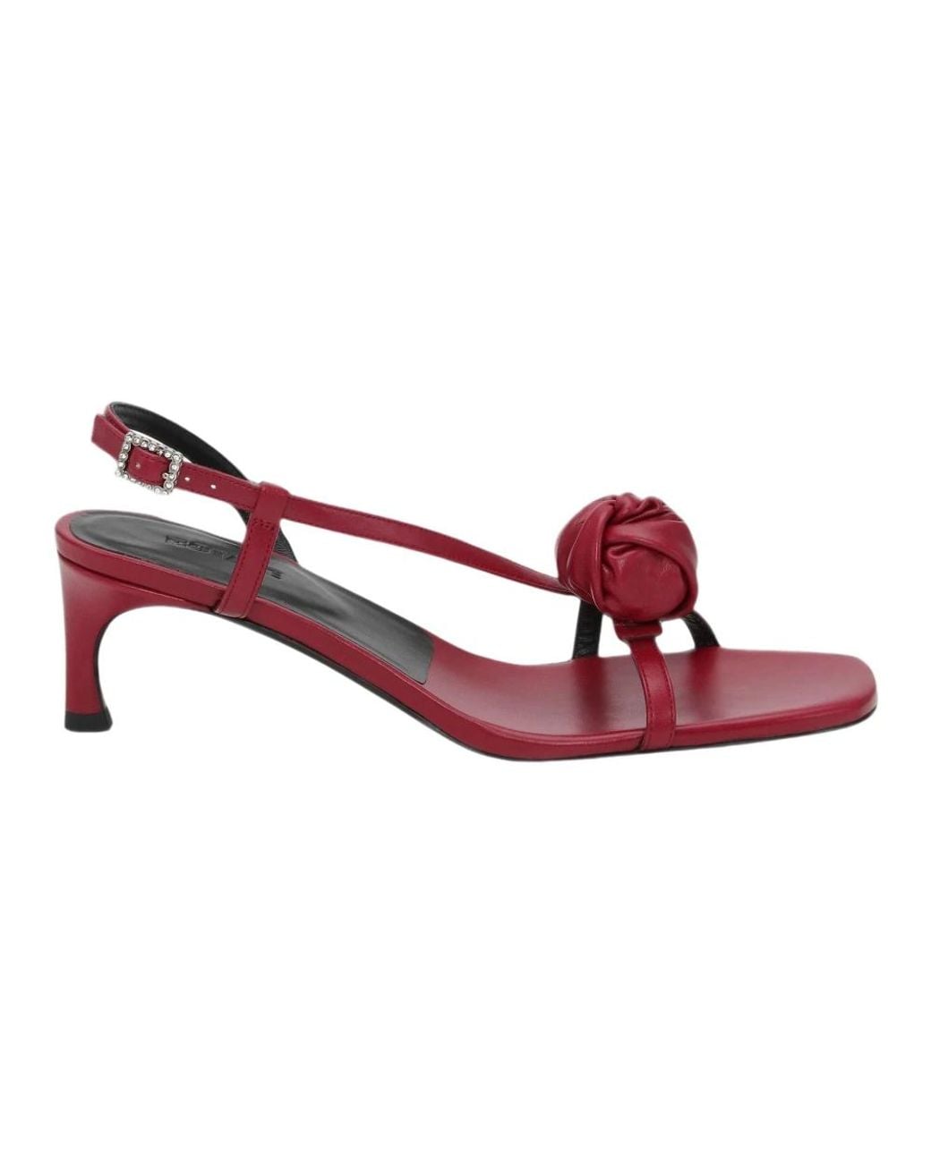 ROTATE BIRGER CHRISTENSEN Red High Heel Sandals