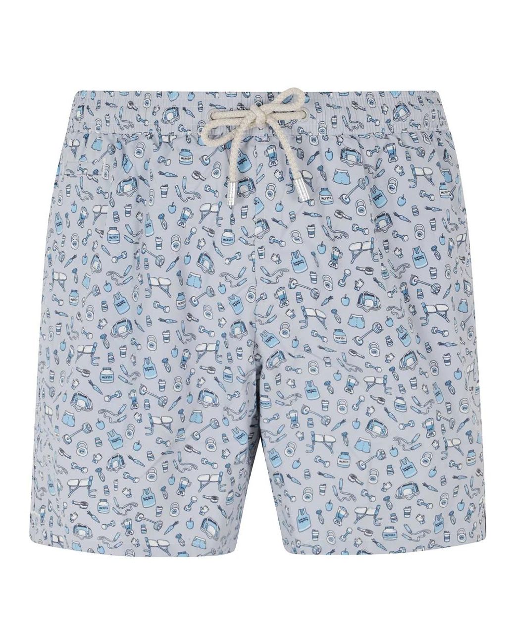 Mc2 Saint Barth Blue Beachwear for men