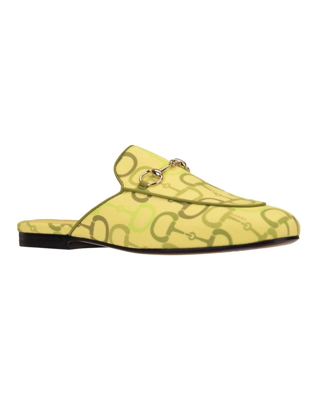 Gucci Yellow Mules