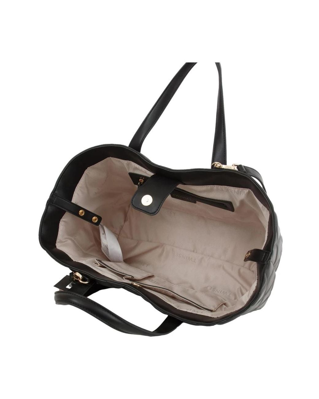 Twinset Black Shopping Bags
