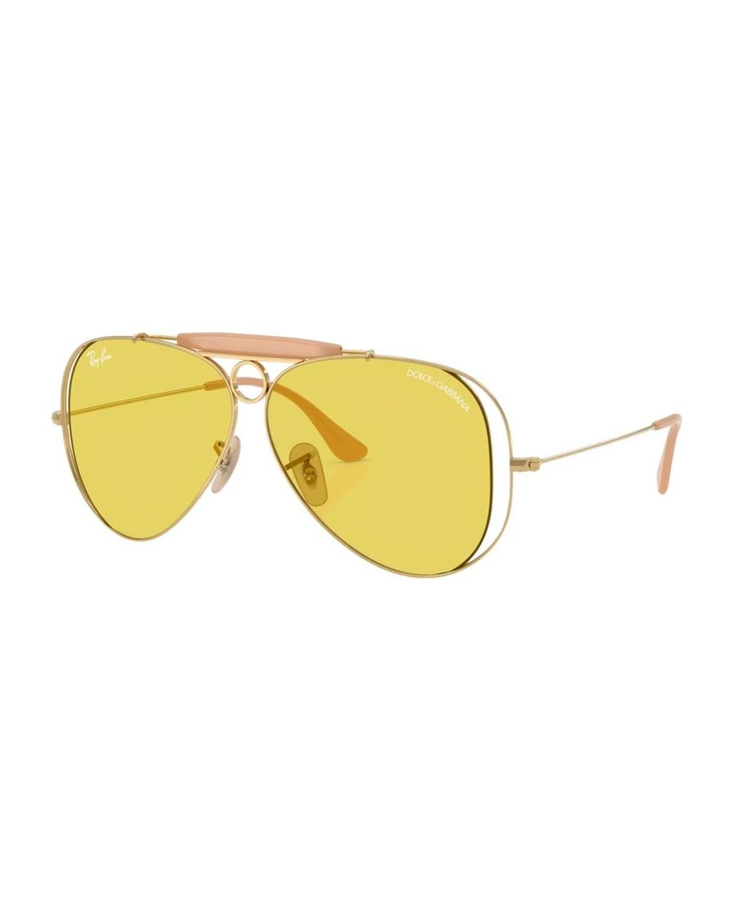 Ray-Ban Yellow Sunglasses