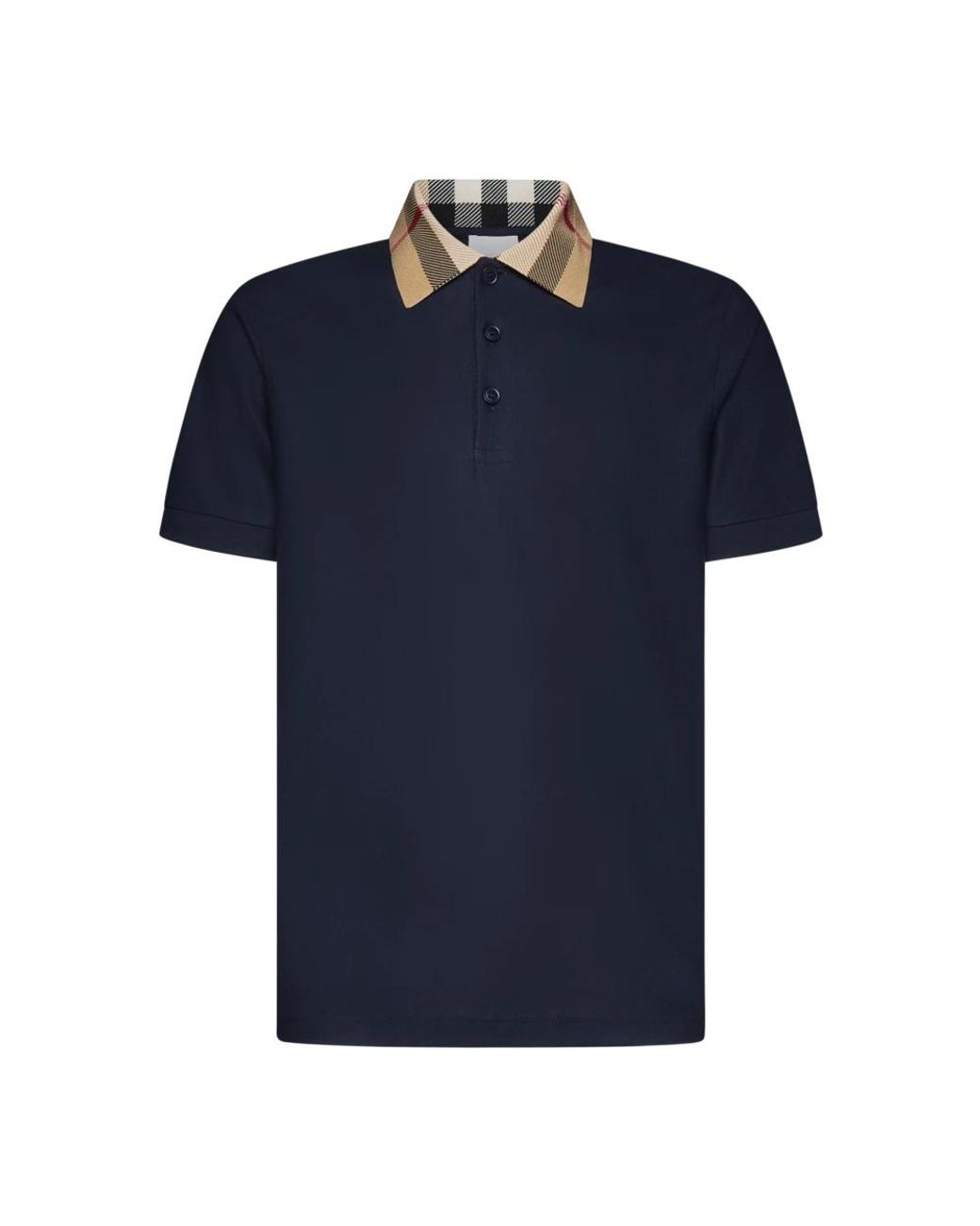 Burberry Blue Polo Shirts for men