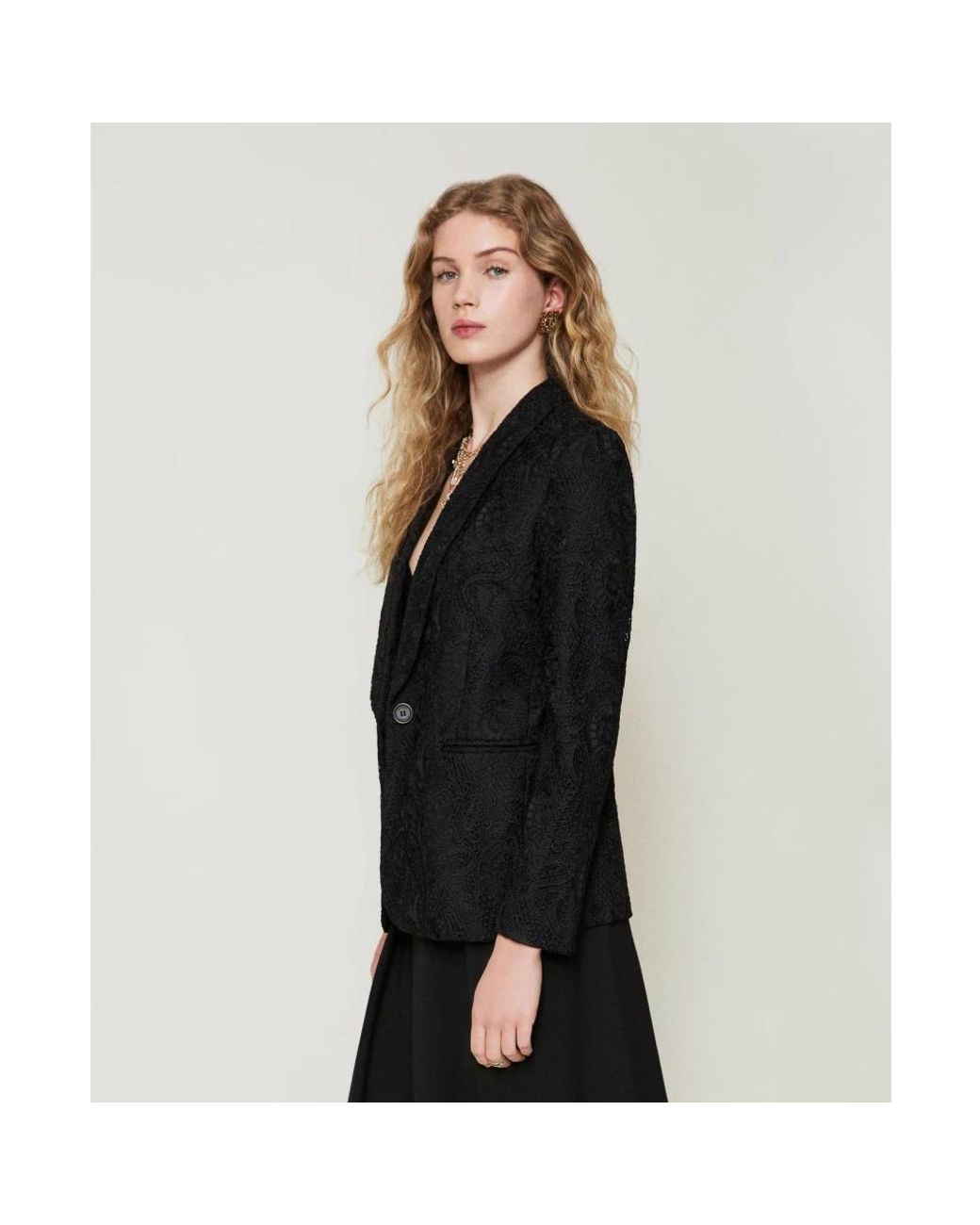 Twinset Black Blazers