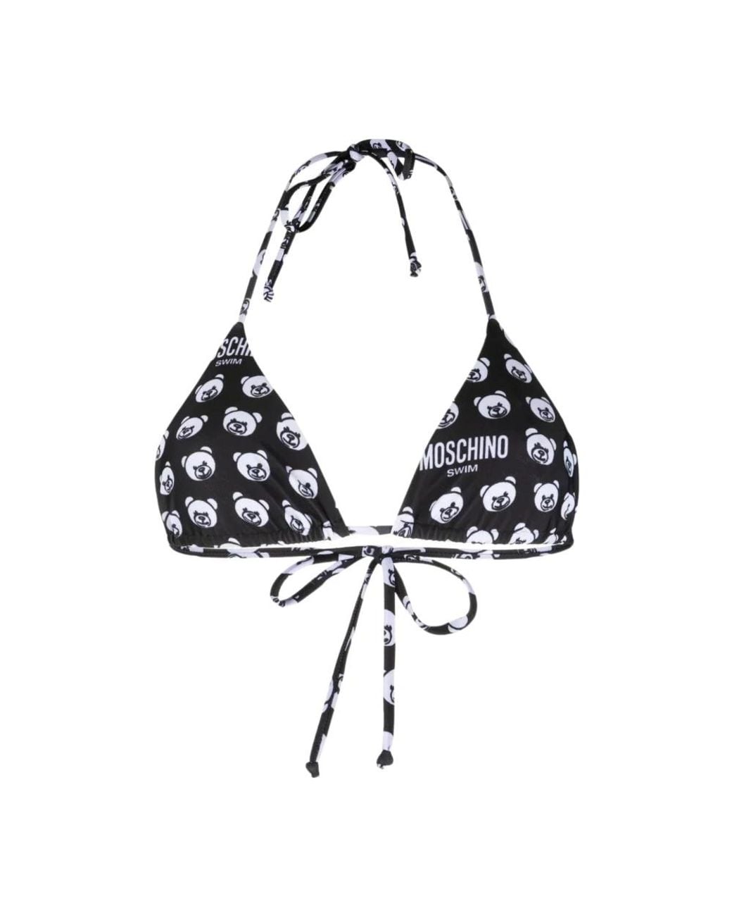 Moschino Black Bikinis