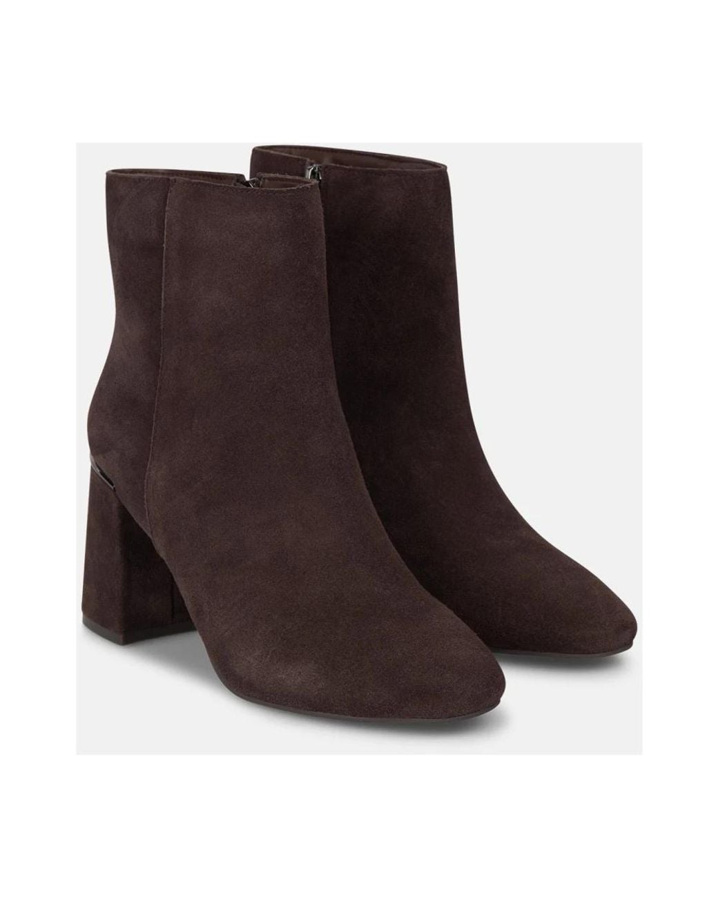 Alma En Pena. Brown Heeled Boots