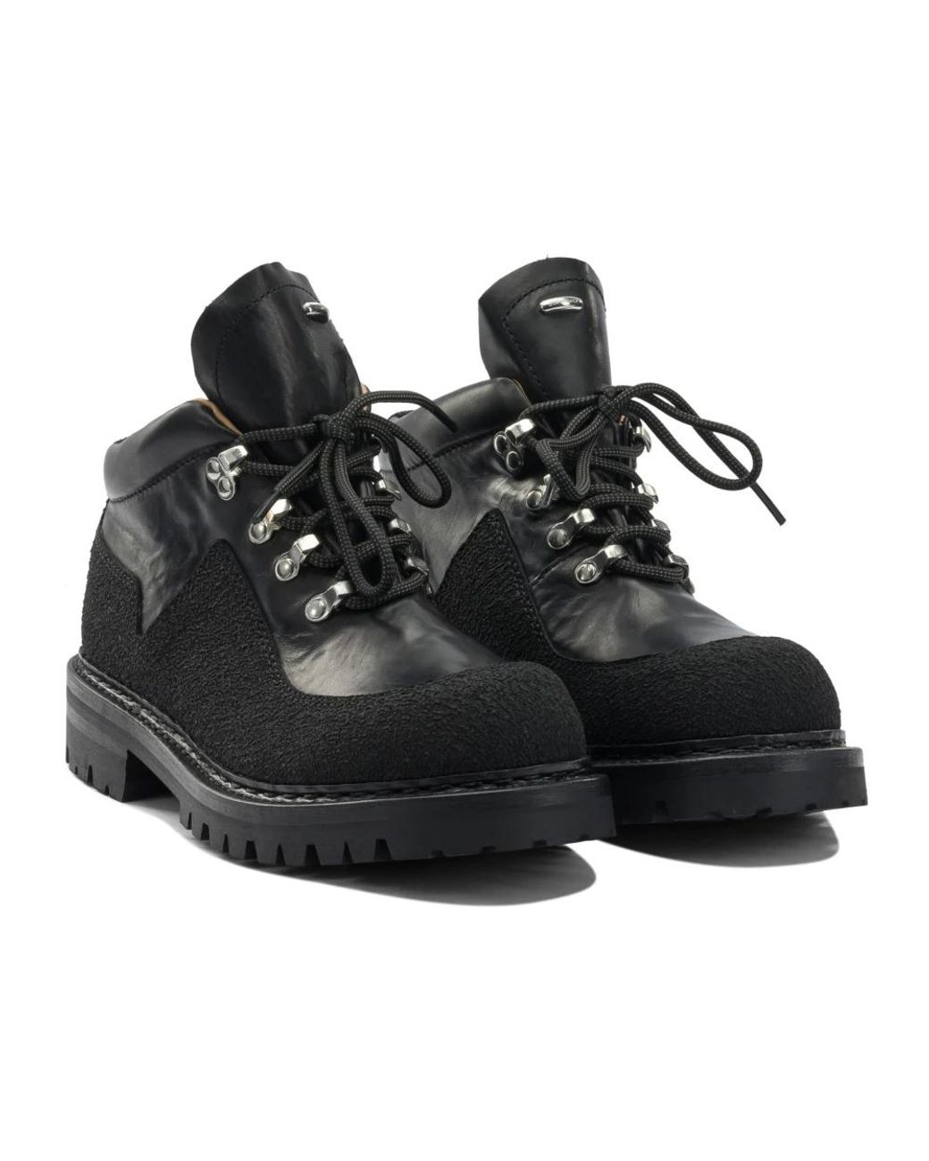 Our Legacy Black Lace-Up Boots for men