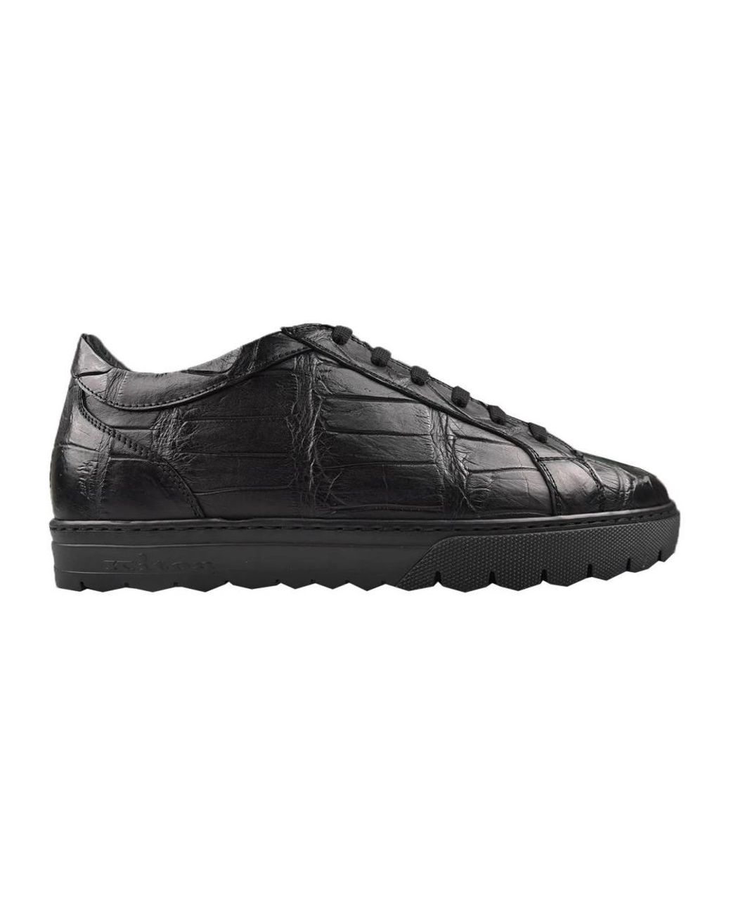 Kiton Black Sneakers for men