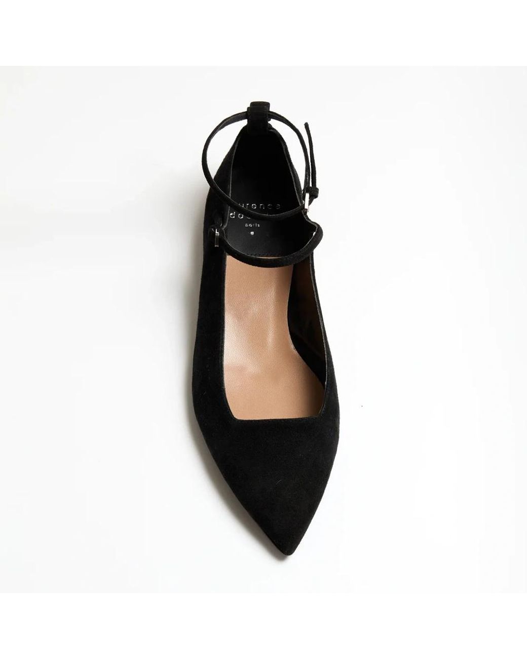 Laurence Dacade Black Ballerina Shoes