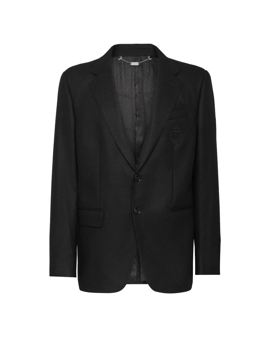 Billionaire Jassen ,Zwart ,Wol Cashmere Blazer in het Black voor heren