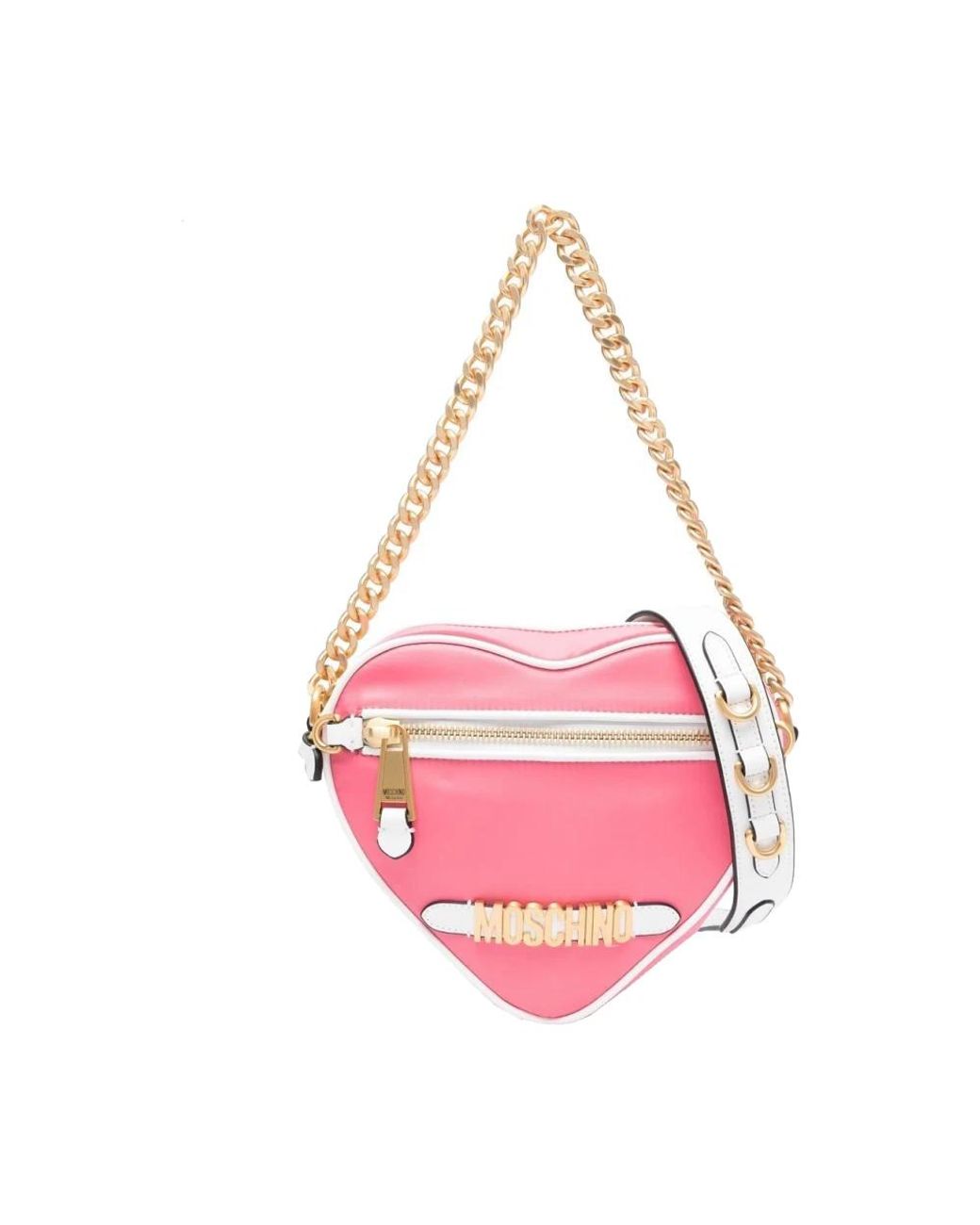 Moschino Pink Shoulder Bags