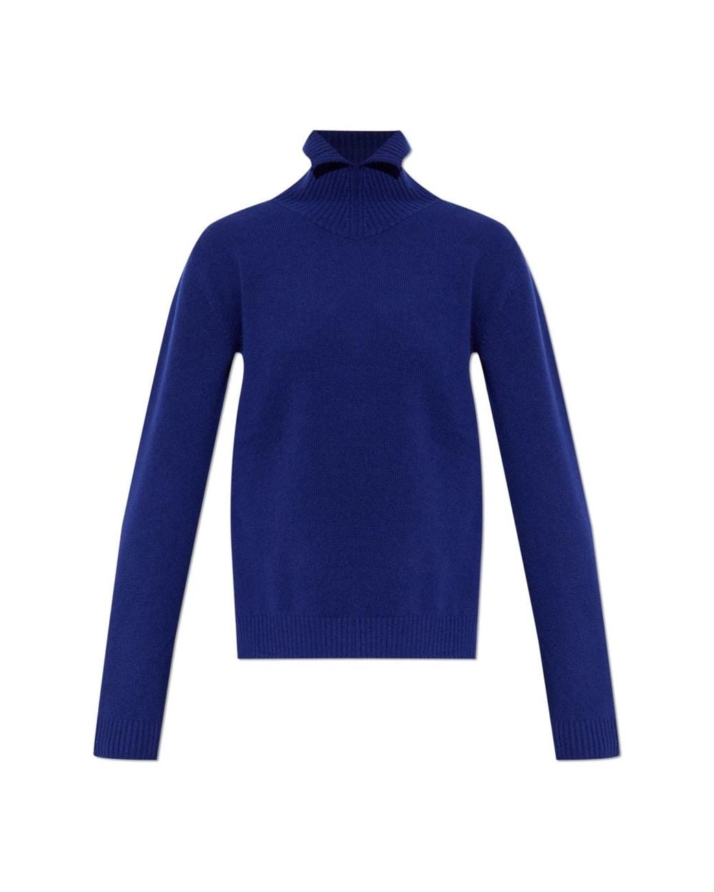 Jil Sander Blue Turtlenecks