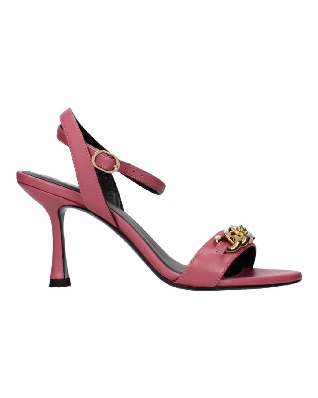 Versace Pink Icon Chain Sandale