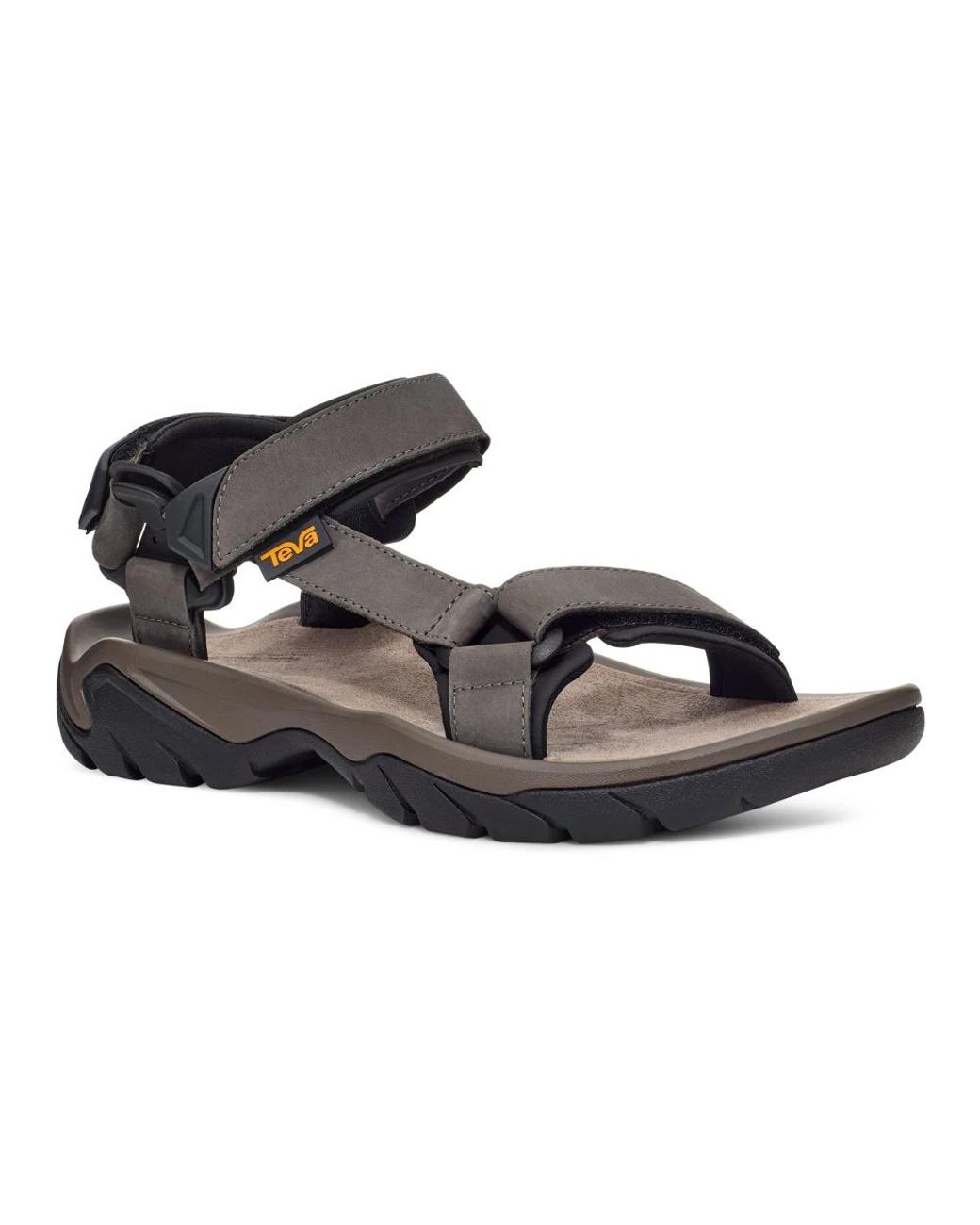 Flat Sandals Teva pour homme en coloris Brown