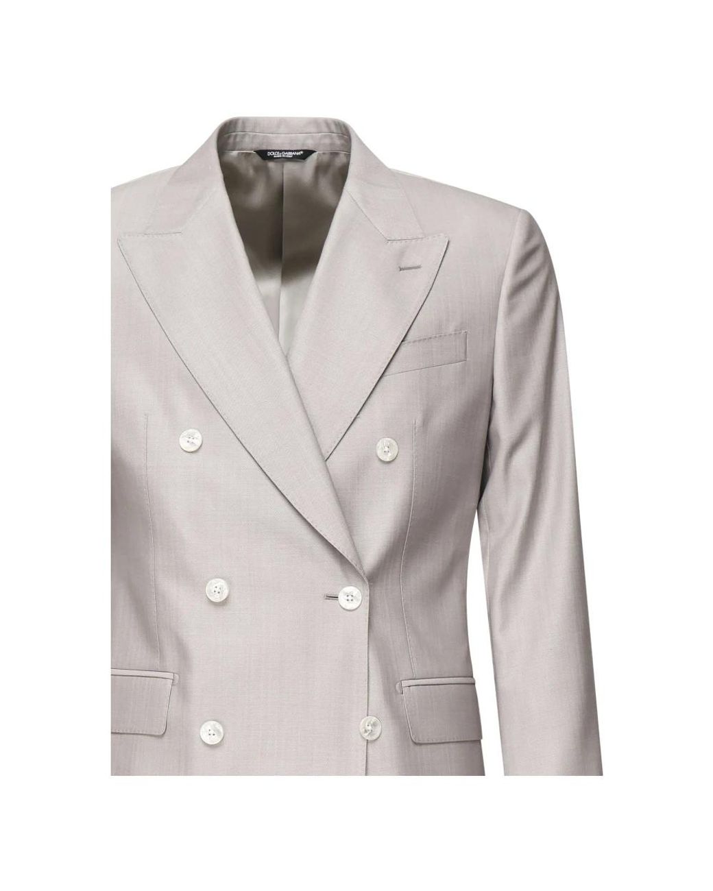 Double Breasted Suits Dolce & Gabbana de hombre de color Gray