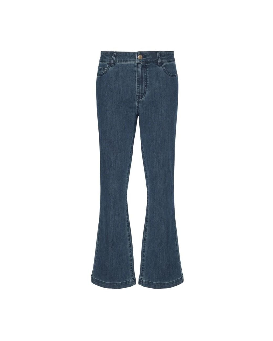 Elena Miro Blue Flare Jeans