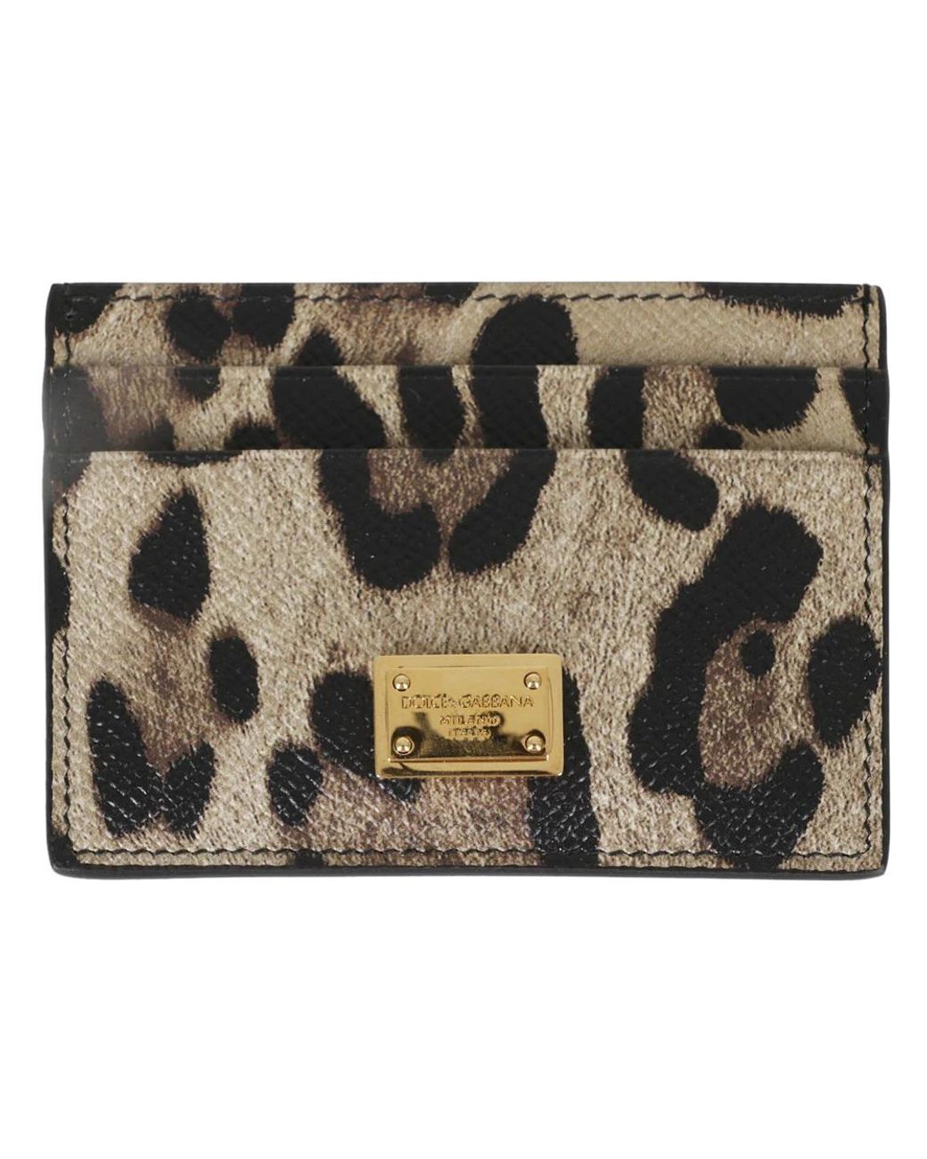 Dolce & Gabbana Metallic Wallets & Cardholders